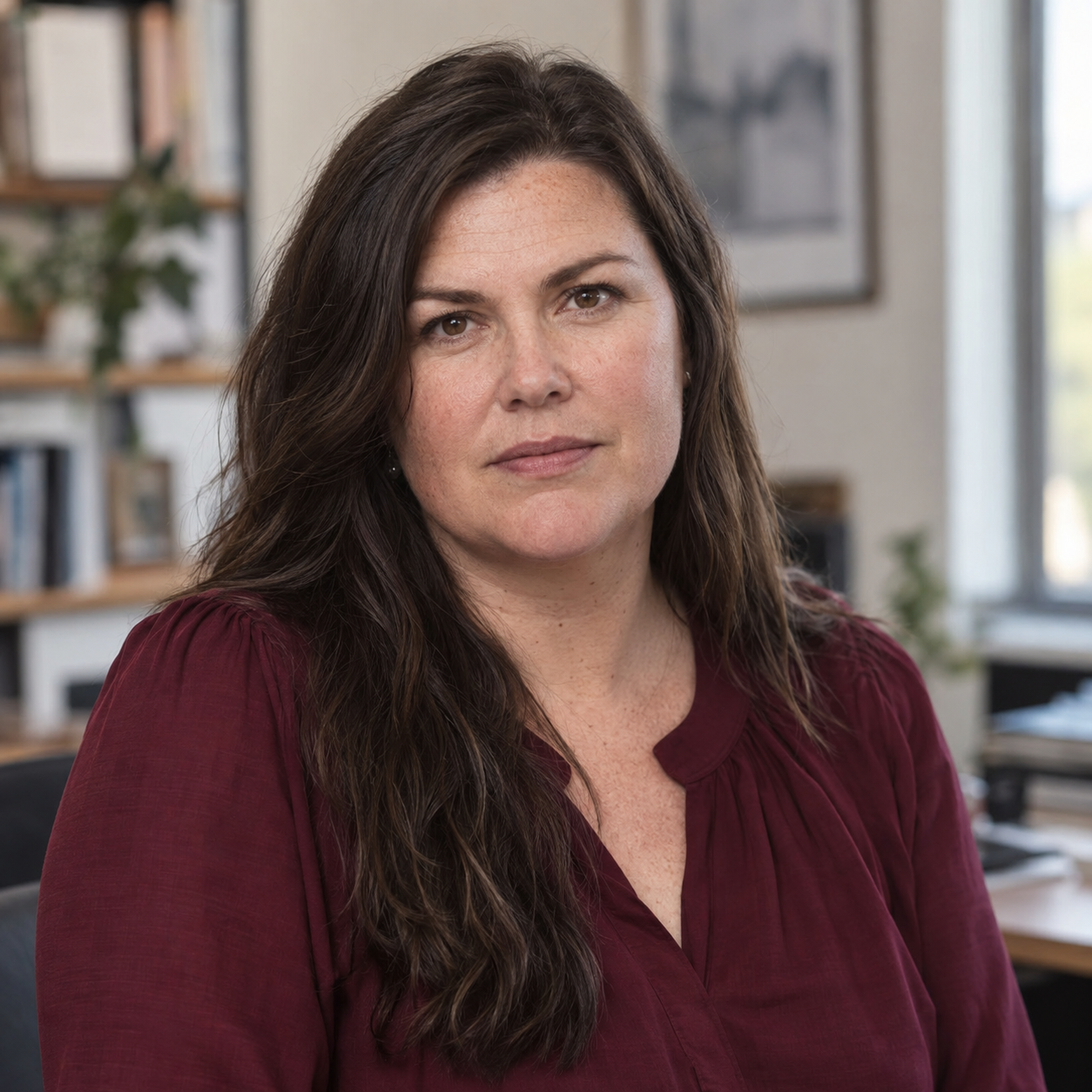 Portrait of Claudia West